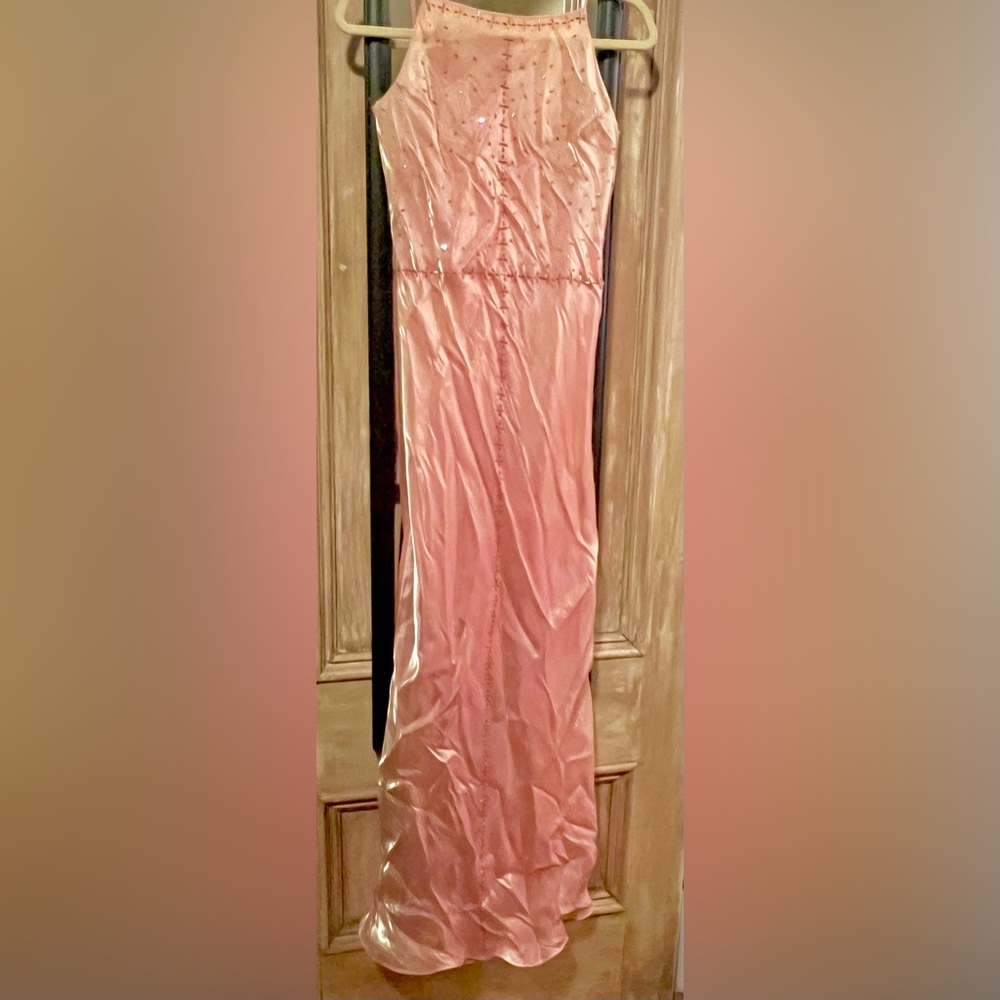 De Laru By Sheila Yen evening gown. Worn once, size 3/4. Beautiful beaded detail